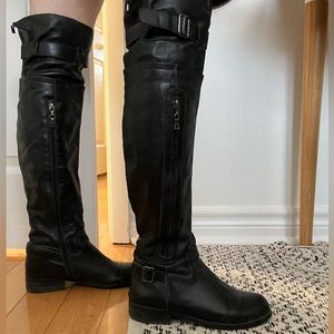 Rudsak Over the Knee Leather Biker Boots